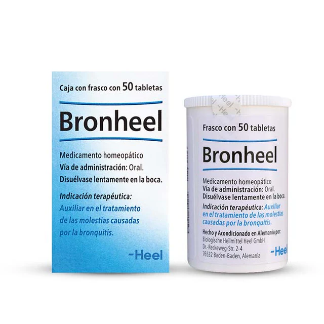 BRONHEEL 50 tabletas HEEL