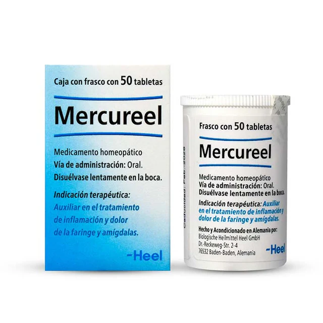 MERCUREEL 50 tabletas HEEL