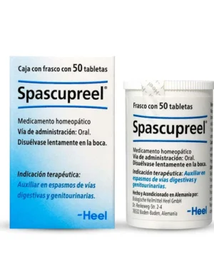 SPASCUPREEL 50 tabletas HEEL