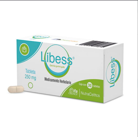 LIBESS 250mg (apetito, control de peso, obesidad) 30 tabletas