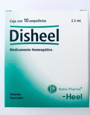 DISHEEL 10 ampolletas solución inyectable HEEL