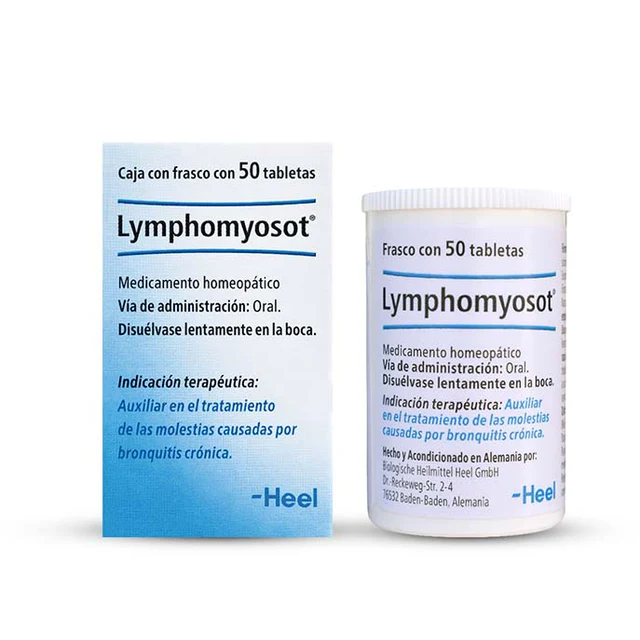 LYMPHOMYOSOT 50 tabletas (detox, sistema linfático) HEEL