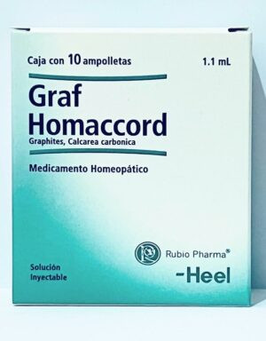 GRAF HOMACCORD 10 ampolletas solución inyectable Heel