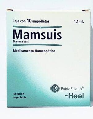 MAMSUIS 10 ampolletas solución inyectable HEEL