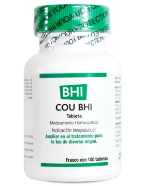 COU BHI frasco 100 tabletas (tos)
