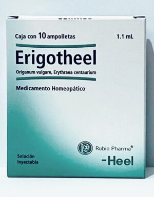 ERIGOTHEEL 10 ampolletas solución inyectable HEEL