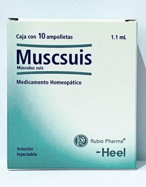 MUSCSUIS 10 ampolletas solución inyectable HEEL
