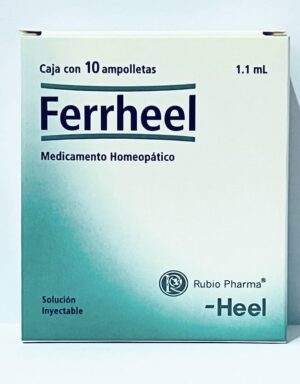 FERRHEEL 10 ampolletas solución inyectable HEEL