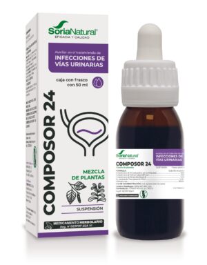 COMPOSOR 24 suspensión (infección vías urinarias) 50ml Cad 12/26