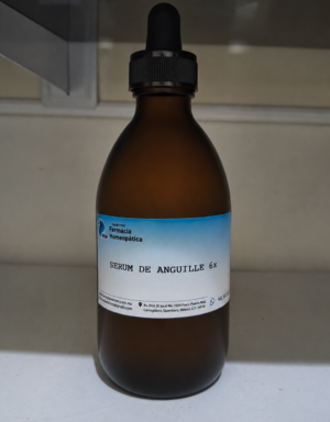 SUERO DE ANGUILA (SERUM DE ANGUILLE) 6X, 6C, 30C gotas