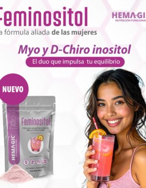 FEMINOSITOL 300g Myo y D-Chiro Inositol (ovario poliquistico)