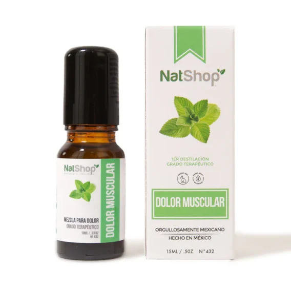 ACEITE ESENCIAL DOLOR MUSCULAR Roll-on 10ml NatShop
