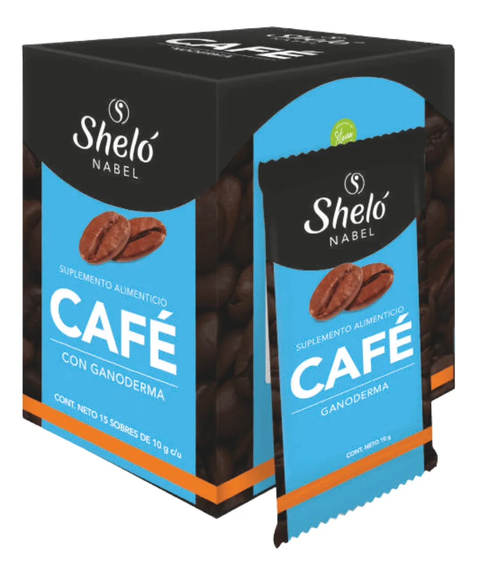 Café con Extracto de Reishi Ganoderma 15 sobres