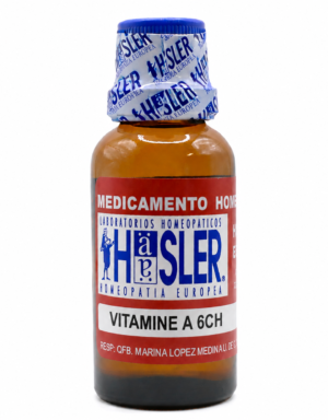 VITAMINE A 6CH gotas 30ml HASLER