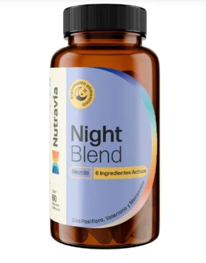 Night Blend 60 cápsulas Nutravia (insomnio, estrés)