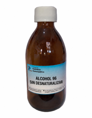 ALCOHOL 96 GRADOS SIN DESNATURALIZAR 250ML