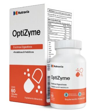 OptiZyme (enzimas digestivas) 60 cápsulas