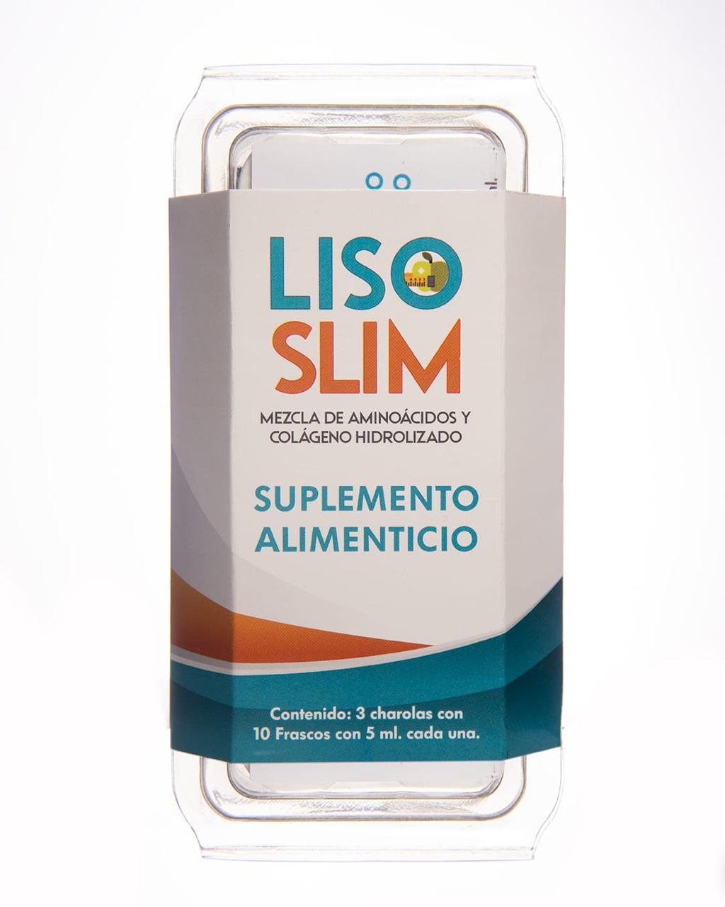 LISO SLIM (control de peso, obesidad, energia) LISONAS DE AMINOÁCIDOS caja con 30 frascos de 5ml - Imagen 3